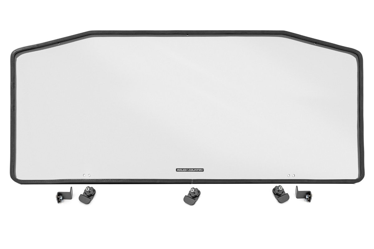 Can-Am Defender HD9 Rear Cab Panel - Rough Country - Scratch Resistant - '22-'23